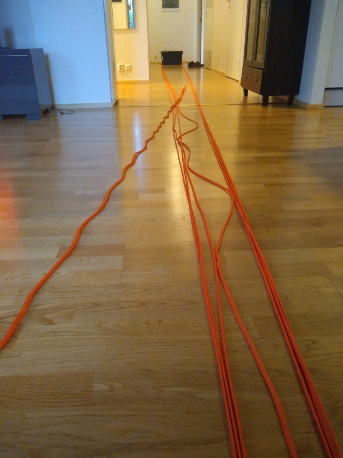 The tether in works